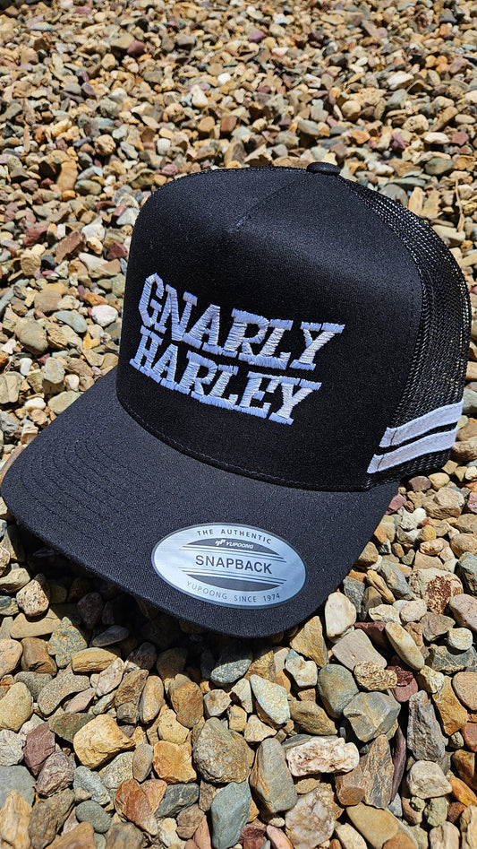 Gnarly Harley Trucker Cap